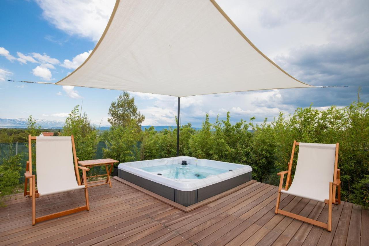 Villa Ena With Pool & Jacuzzi Donji Kasic Exterior foto